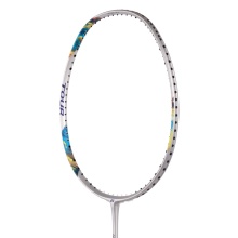 Yonex Badmintonschläger Nanoflare 700 Tour (leicht grifflastig, mittel) silber - unbesaitet -